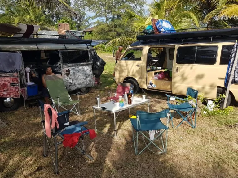 Aspa Family – Camping at Cosmic Campers, Marang Terengganu