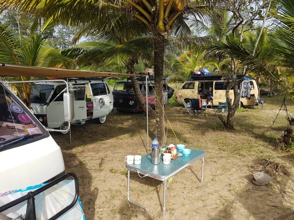 Aspa Family - Camping at Cosmic Campers, Marang Terengganu
